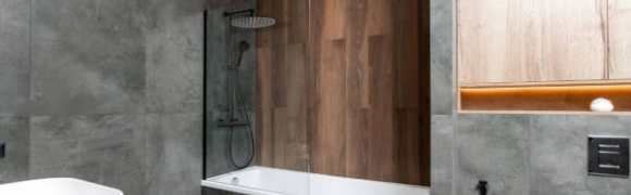 Zestawy natryskowe w gun metal i black